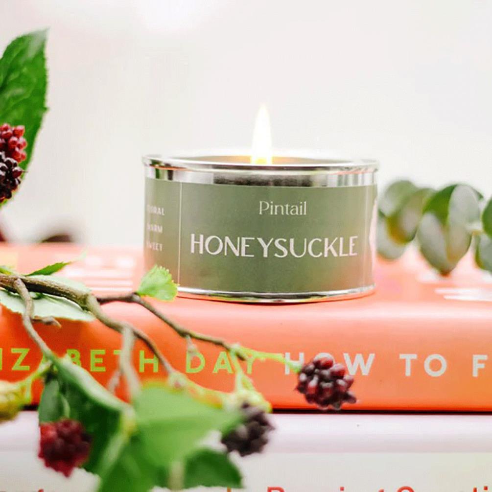 Pintail Candles Honeysuckle Paint Pot Candle Extra Image 1